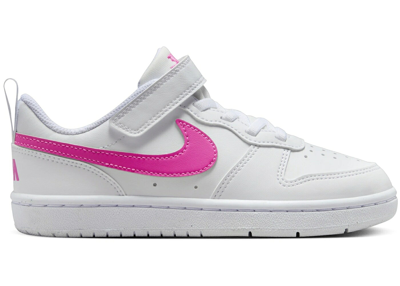 ナイキ 厚地の外套 白いこと 白いこと レーザ コートバーロウ お坊っちゃん キッズ NIKE COURT BOROUGH LOW RECRAFT WHITE LASER FUCHSIA (なおなお書き) / WHITE LASER FUCHSIA もの言う花 マタニティ スニーカー