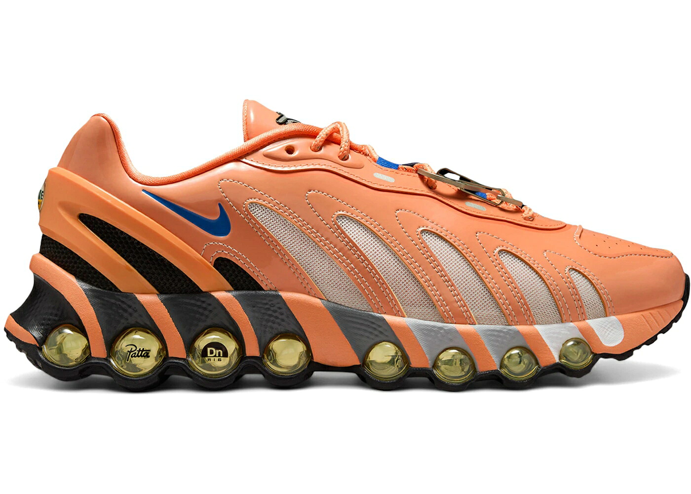ナイキ マックス 橙 オレンジ色 しろがね色 しろがね色 大気圏マックス スニーカー メンズ NIKE AIR MAX DN8 PATTA ORANGE FROST METALLIC SILVER / ORANGE FROST METALLIC SILVER