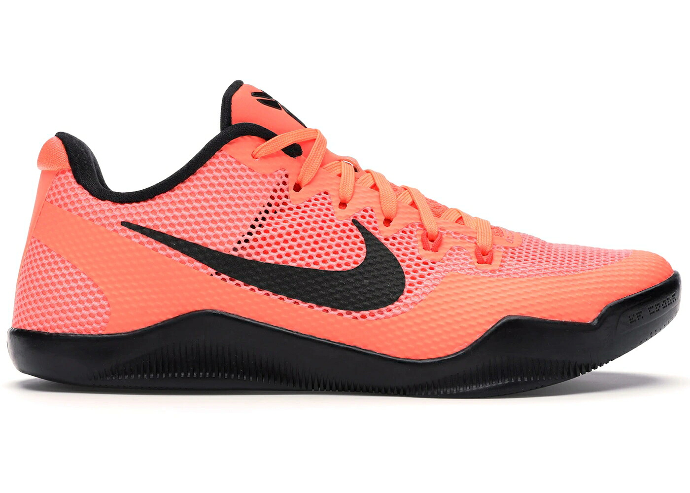 ナイキ コービー 黒いこと 黒いこと スニーカー メンズ NIKE KOBE 11 EM LOW BARCELONA / BRIGHT MANGO BLACK BRIGHT