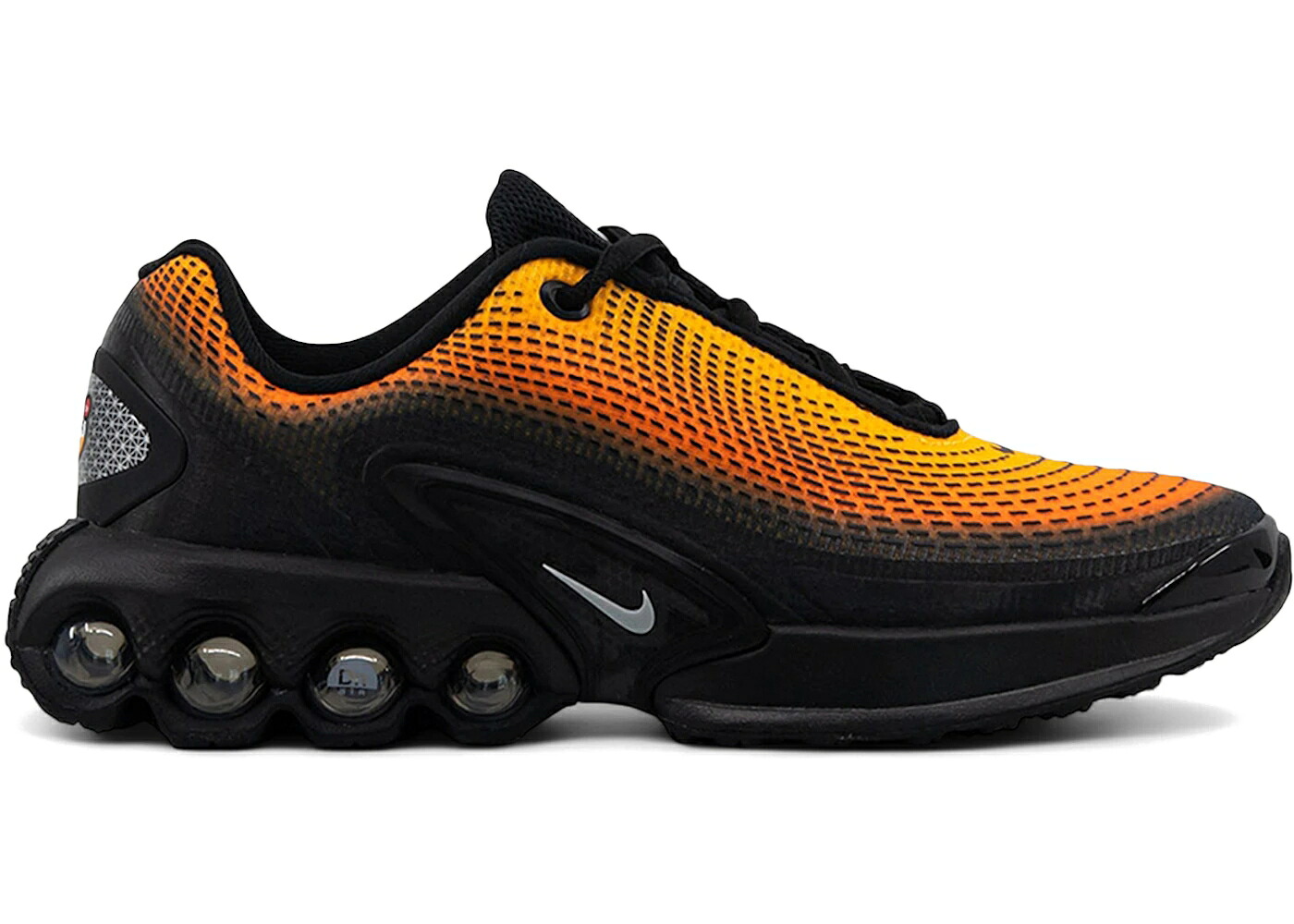ナイキ マックス 黒いこと 黒いこと レーザ 橙 オレンジ色 エア湖マックス お坊っちゃん キッズ NIKE AIR MAX DN BLACK LASER ORANGE (GS) / BLACK LASER ORANGE TOTAL ORANGE もの言う花 マタニティ スニーカー