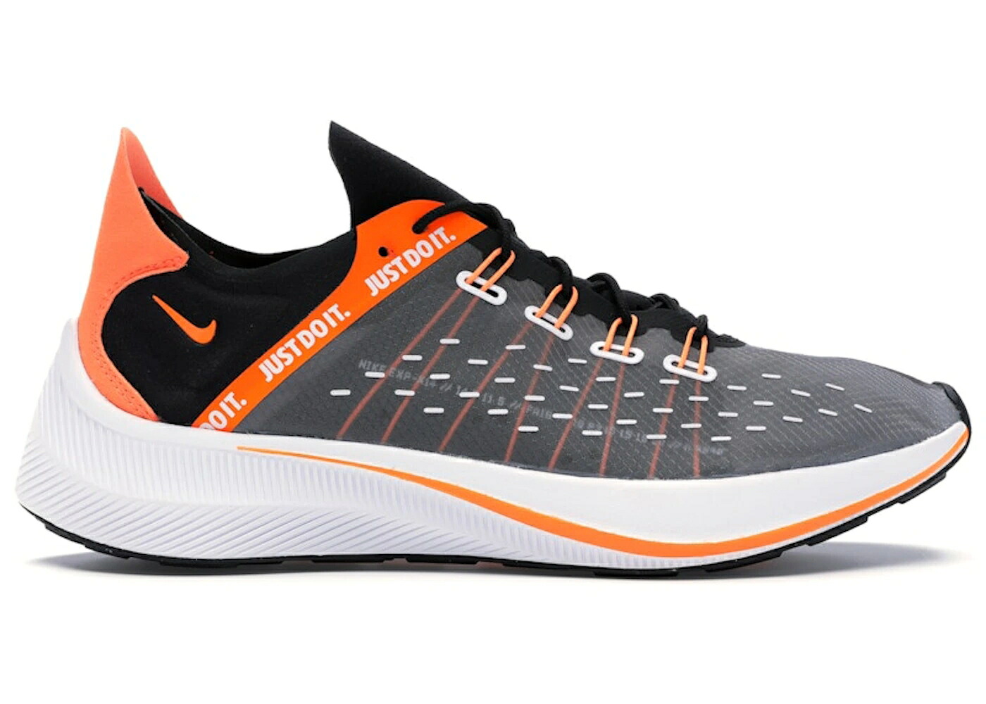 ナイキ 黒いこと 黒いこと 橙 オレンジ色 白いこと 白いこと 冷やりとした スニーカー メンズ NIKE EXP-X14 JUST DO IT PACK BLACK / BLACK TOTAL ORANGE WHITE COOL