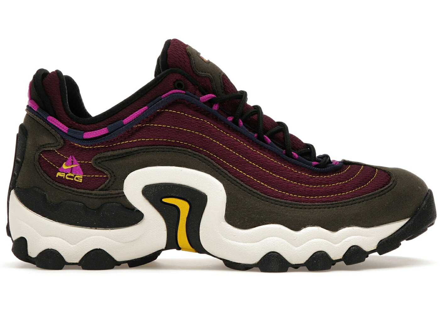 ナイキ スニーカー メンズ NIKE AIR SKARN ACG SEQUOIA BORDEAUX / SEQUOIA BRIGHT CITRON BORDEAUX