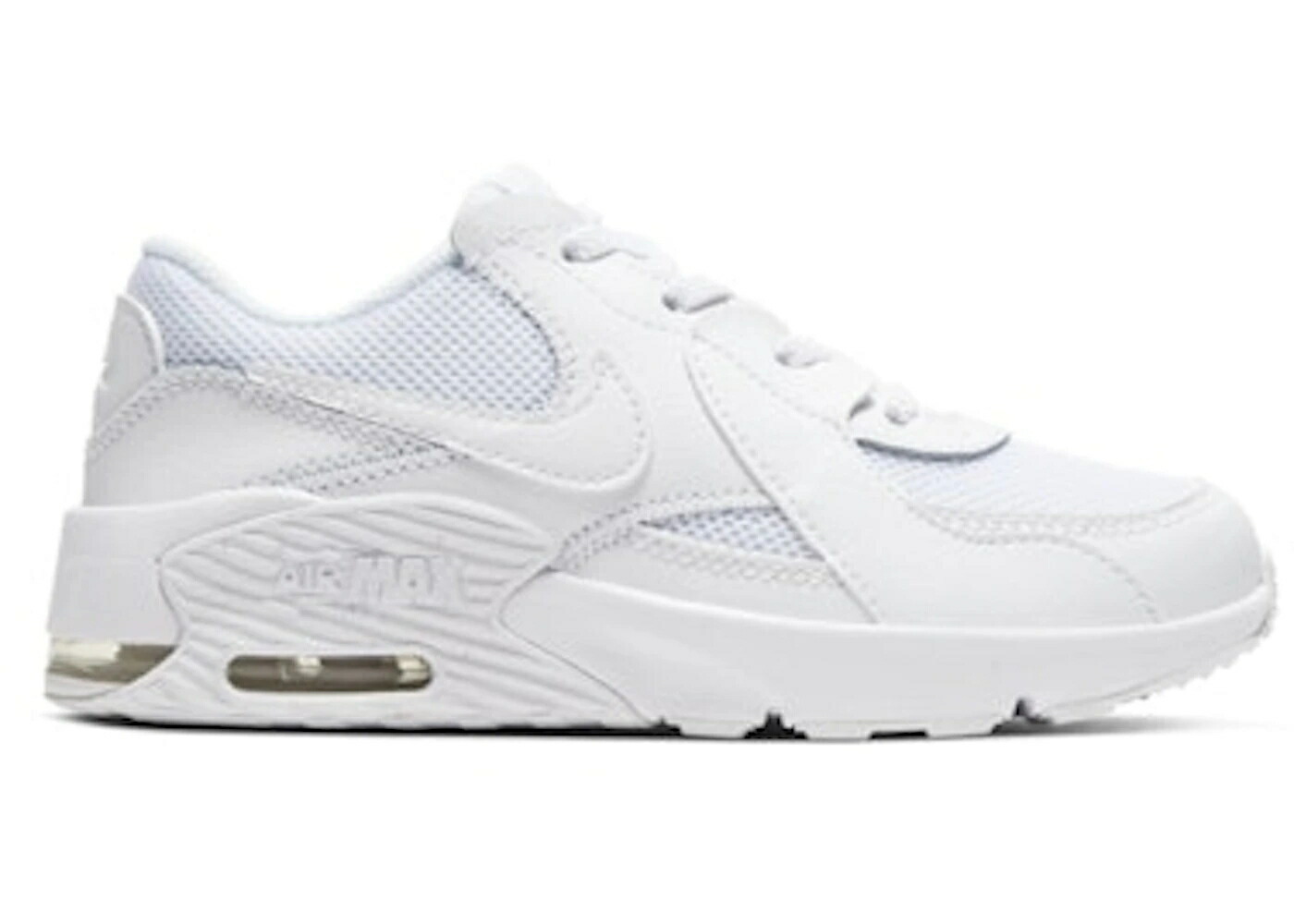 ナイキ マックス 白いこと 白いこと エア湖マックス お坊っちゃん キッズ NIKE AIR MAX EXCEE TRIPLE WHITE (なおなお書き) / WHITE WHITE WHITE もの言う花 マタニティ スニーカー