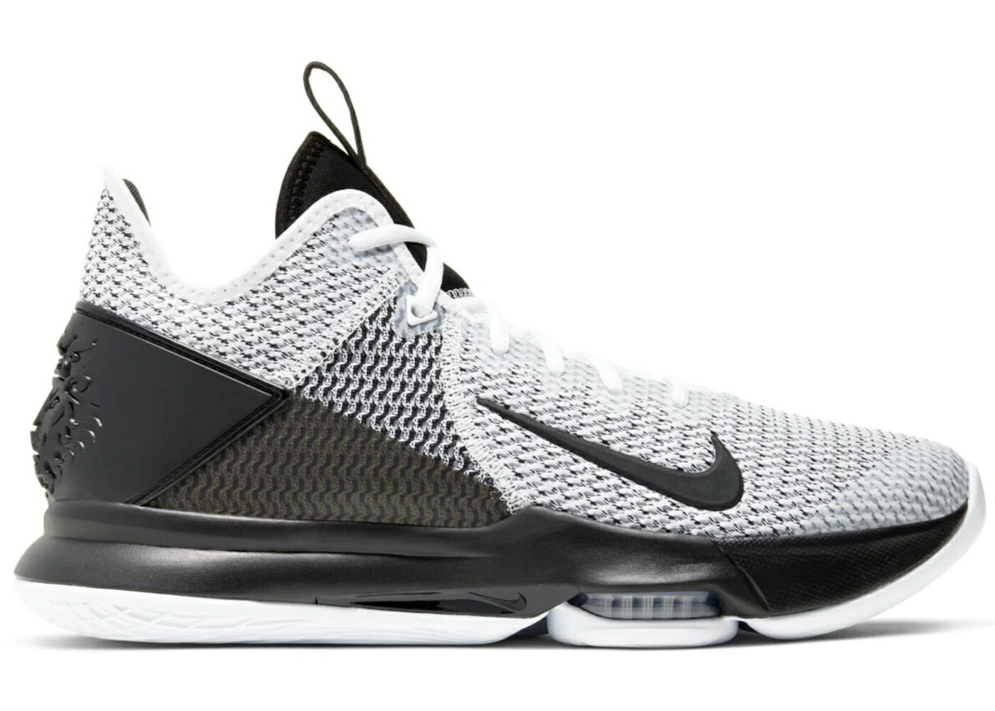 ナイキ レブロン 白いこと 白いこと 黒いこと 黒いこと ウィットネス スニーカー メンズ NIKE LEBRON WITNESS 4 EP WHITE BLACK / WHITE BLACK WHITE