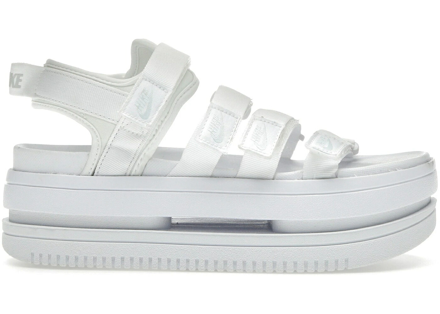 ナイキ 古典派音楽 白いこと 白いこと WOMEN\u0027S スニーカー レディース NIKE ICONIC CLASSIC SANDAL WHITE (WOMEN\u0027S) / WHITE WHITE WHITE