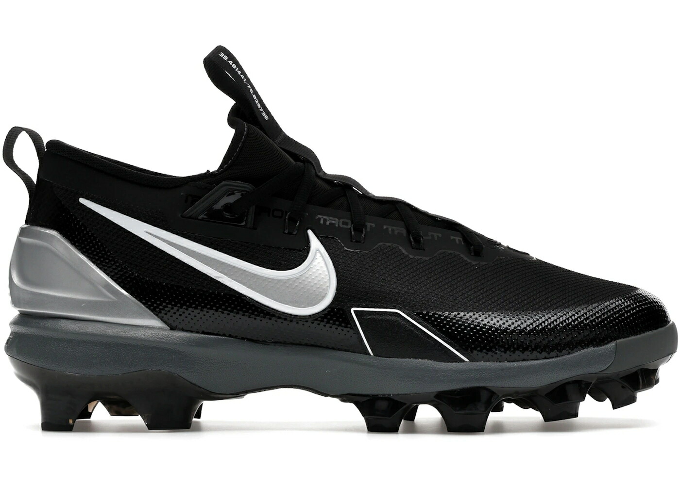 ナイキ エリート 黒いこと 黒いこと 白いこと 白いこと しろがね色 しろがね色 スニーカー メンズ NIKE FORCE TROUT 9 ELITE MCS BLACK WHITE ANTHRACITE METALLIC SILVER / BLACK WHITE ANTHRACITE METALLIC