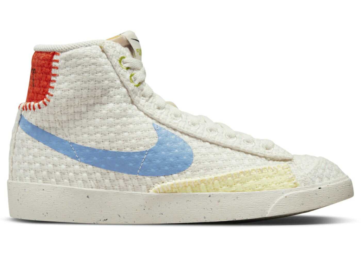 ナイキ ブレイザー ミッド 野球クラブ 橙 オレンジ色 WOMEN\u0027S スニーカー レディース NIKE BLAZER MID 77 NEXT NATURE CITRON TINT SAIL (WOMEN\u0027S) / SAIL TEAM ORANGE CITRON TINT