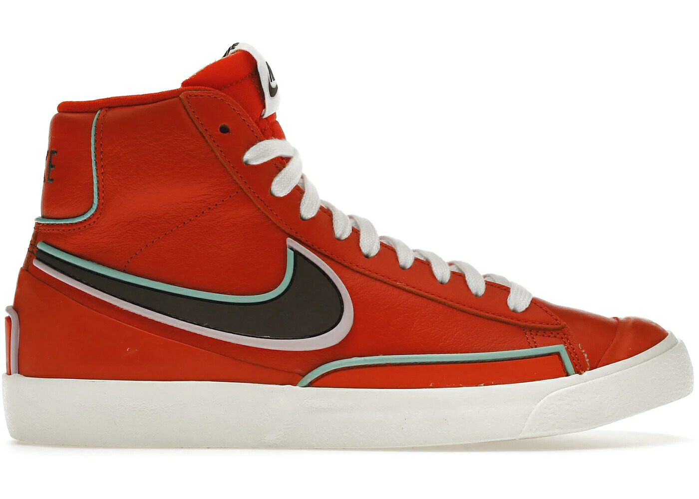 ナイキ ブレイザー ミッド 橙 オレンジ色 野球クラブ 赤銅色 赤銅色 スニーカー メンズ NIKE BLAZER MID 77 INFINITE ORANGE / TEAM ORANGE BAROQUE BROWN