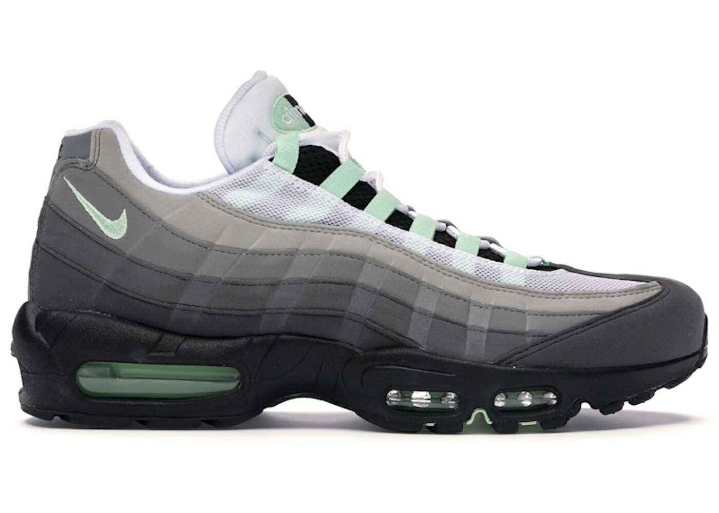 ナイキ マックス 生新しい 白いこと 白いこと 大気圏マックス スニーカー メンズ NIKE AIR MAX 95 OG FRESH MINT / WHITE FRESH MINT GRANITE DUST