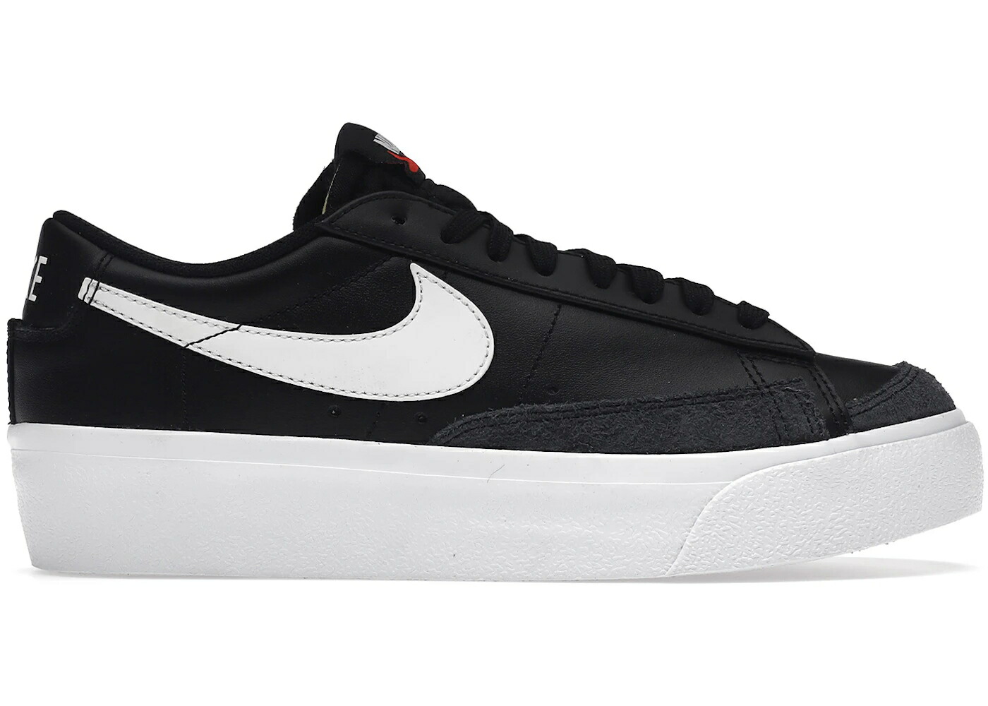 ナイキ ブレイザー 黒色 ブラック 白色 ホワイト WOMEN'S スニーカー レディース NIKE BLAZER LOW PLATFORM BLACK WHITE (WOMEN'S) / BLACK BLACK BLACK WHITE