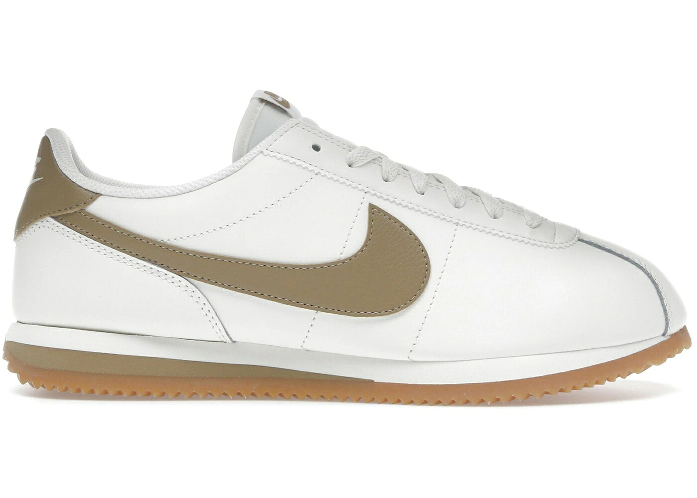 ナイキ コルテッツ レザー 黄色 イエロー ベージュ スニーカー メンズ NIKE CORTEZ LEATHER SAIL GUM YELLOW PARACHUTE BEIGE / SAIL GUM YELLOW PARACHUTE BEIGE|スニケス