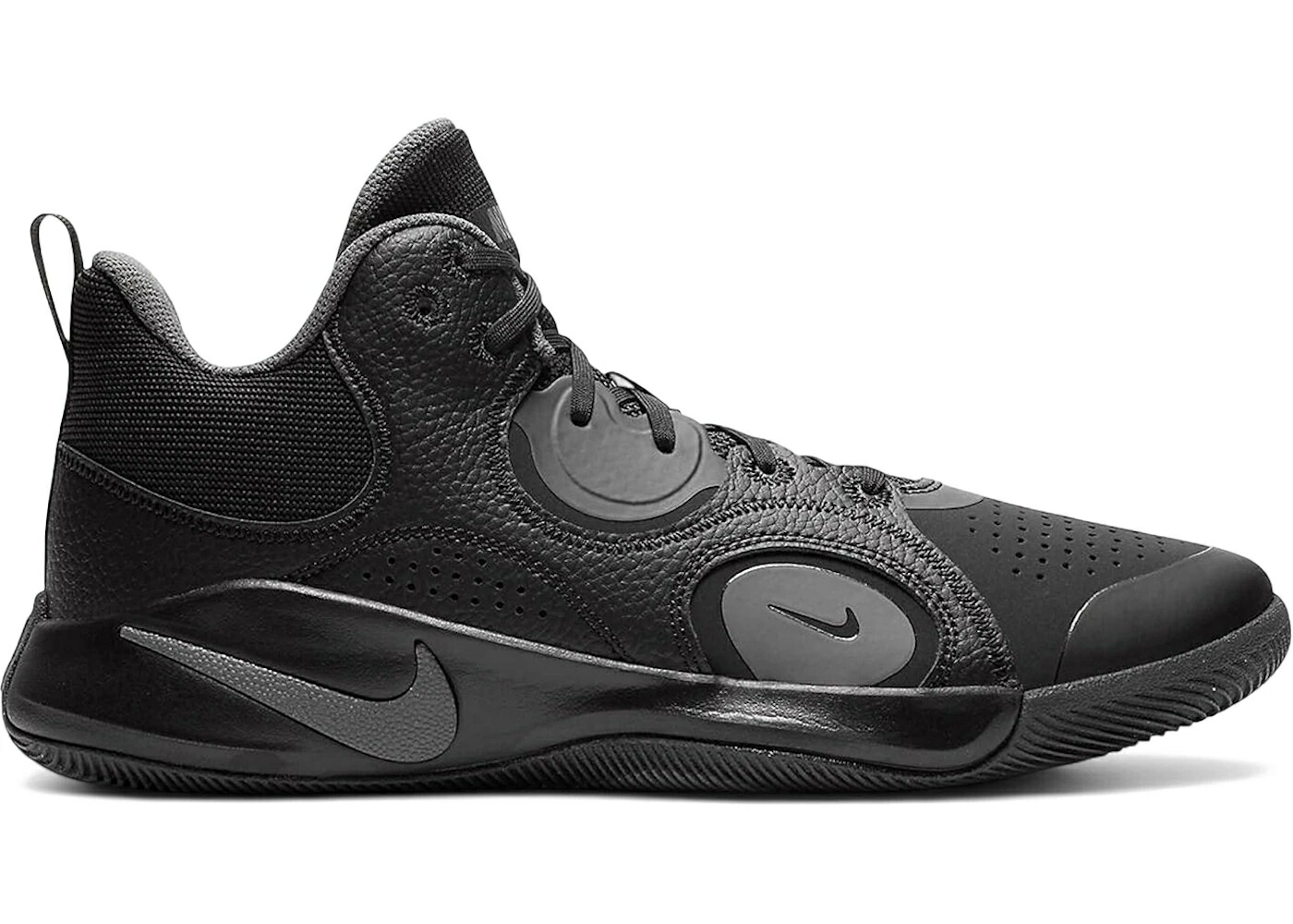 ナイキ ミッド 黒色 ブラック 灰色 グレー FLY.BY スニーカー メンズ NIKE MID 2 NBK BLACK DARK GREY / BLACK ANTHRACITE DARK GREY