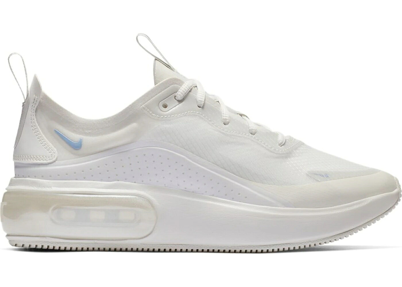 ナイキ マックス 白いこと 白いこと 薄墨色 薄墨色 大気圏マックス WOMEN\u0027S スニーカー レディース NIKE AIR MAX DIA SUMMIT WHITE METALLIC LUSTER (WOMEN\u0027S) / SUMMIT WHITE WOLF GREY METALLIC