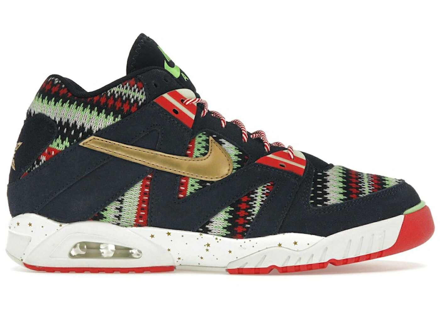 ナイキ テック クリスマス 赤 赤いこと スニーカー メンズ NIKE AIR TECH CHALLENGE 3 CHRISTMAS (2015) / DARK OBSIDIAN UNIVERSITY RED
