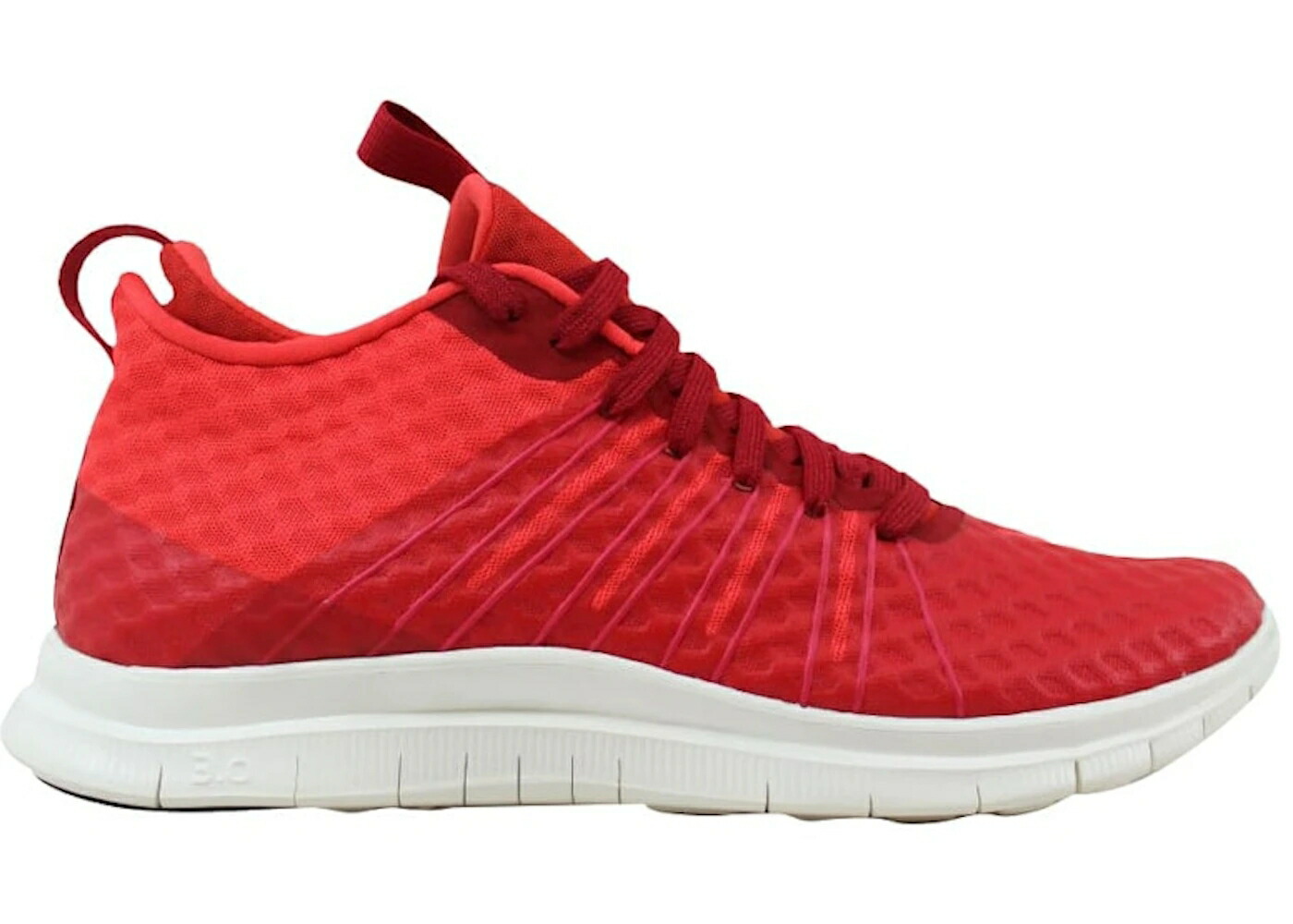 ナイキ 無償性 ハイパーベノム 赤 赤いこと クリムゾン 象牙色 スニーカー メンズ NIKE FREE HYPERVENOM 2 FS GYM RED/LIGHT CRIMSON-IVORY / GYM RED LIGHT CRIMSON IVORY