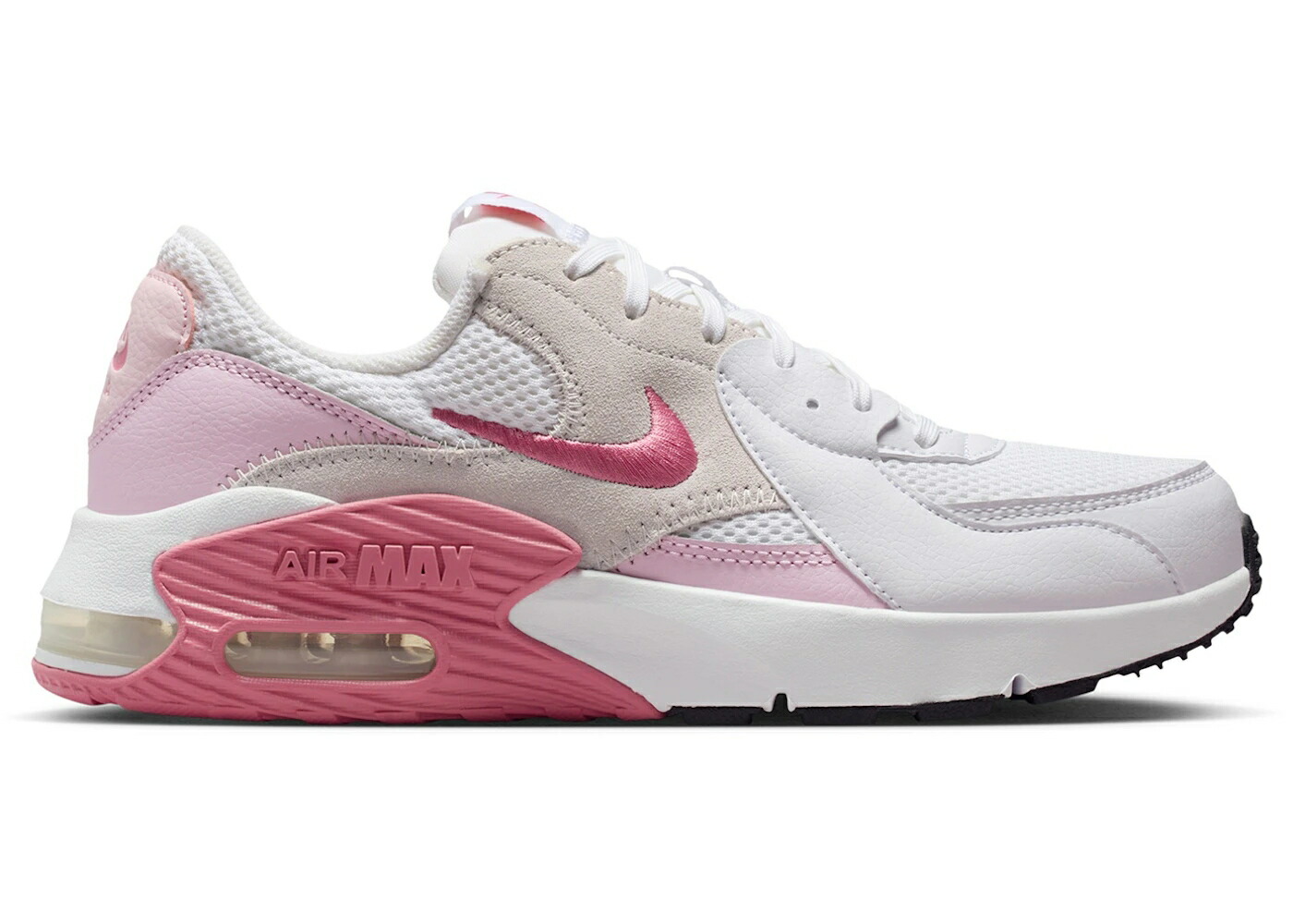 ナイキ マックス 白色 ホワイト ピンク プラチナム エアマックス WOMEN'S スニーカー レディース NIKE AIR MAX EXCEE WHITE PINK FOAM PEONY (WOMEN'S) / WHITE PINK FOAM PLATINUM TINT