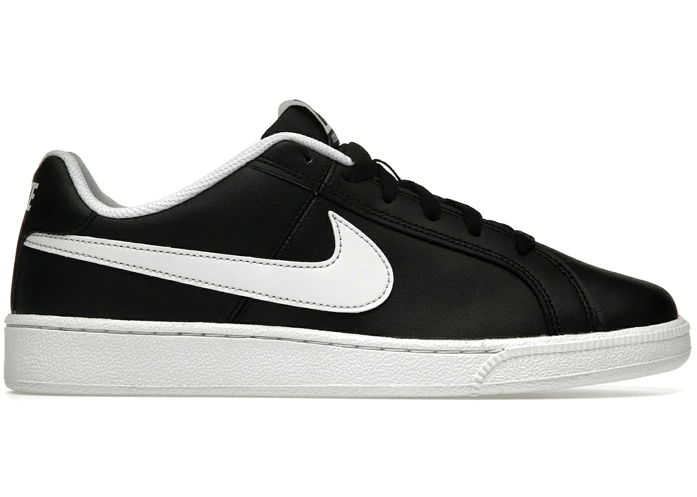 ナイキ 厚地の外套 黒いこと 黒いこと 白いこと 白いこと スニーカー メンズ NIKE COURT ROYALE BLACK / BLACK WHITE