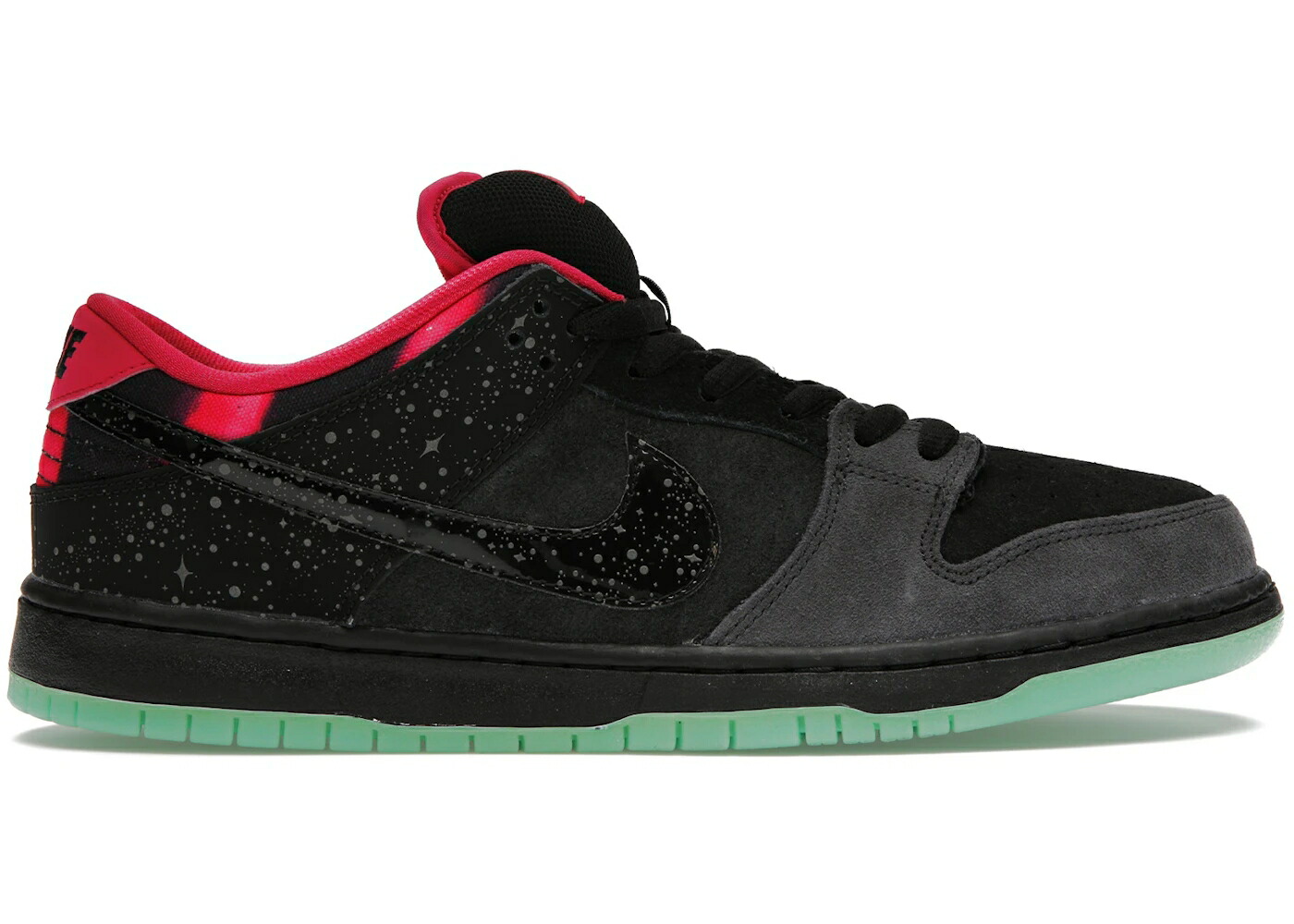 ナイキ エスビー ダンク 割り増し金 黒いこと 黒いこと さくら色 ダンクロー スニーカー メンズ NIKE SB DUNK LOW PREMIER NORTHERN LIGHTS / ANTHRACITE BLACK PINK FORCE