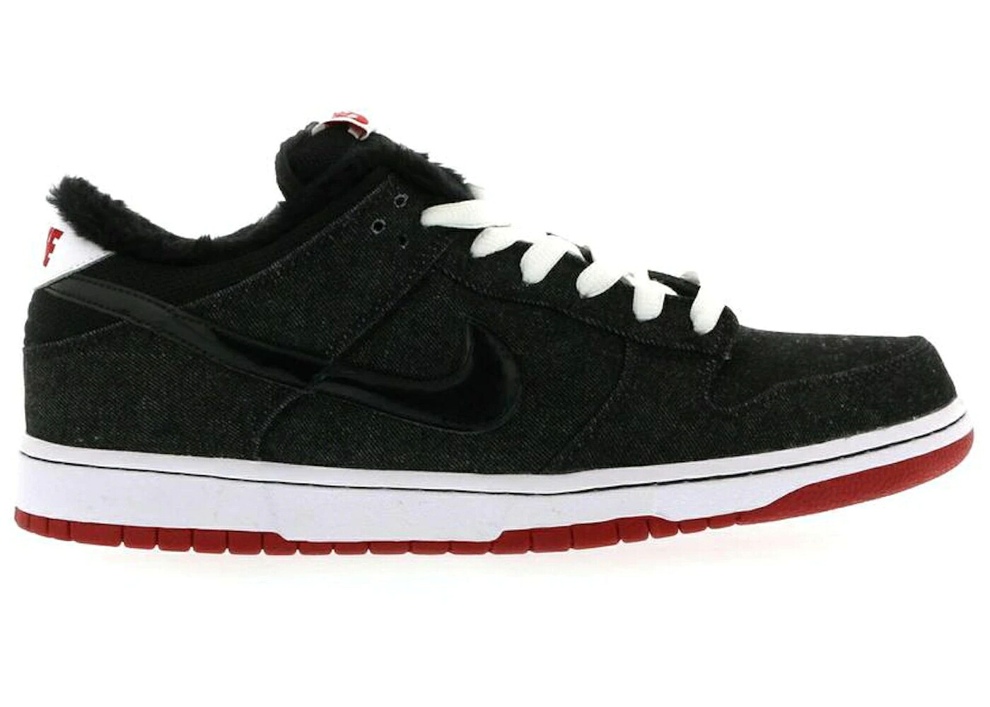 ナイキ エスビー ダンク 黒いこと 黒いこと 赤 赤いこと ダンクロー スニーカー メンズ NIKE SB DUNK LOW LARRY PERKINS / BLACK BLACK VARSITY RED