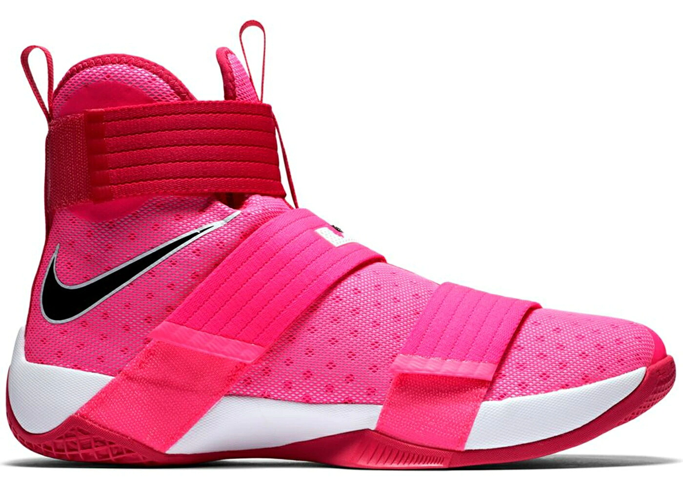 ナイキ レブロン ズーム ソルジャー ピンク ブラスト 黒色 ブラック スニーカー メンズ NIKE LEBRON ZOOM SOLDIER 10 THINK PINK / PINK BLAST BLACK VIVID PINK|スニケス