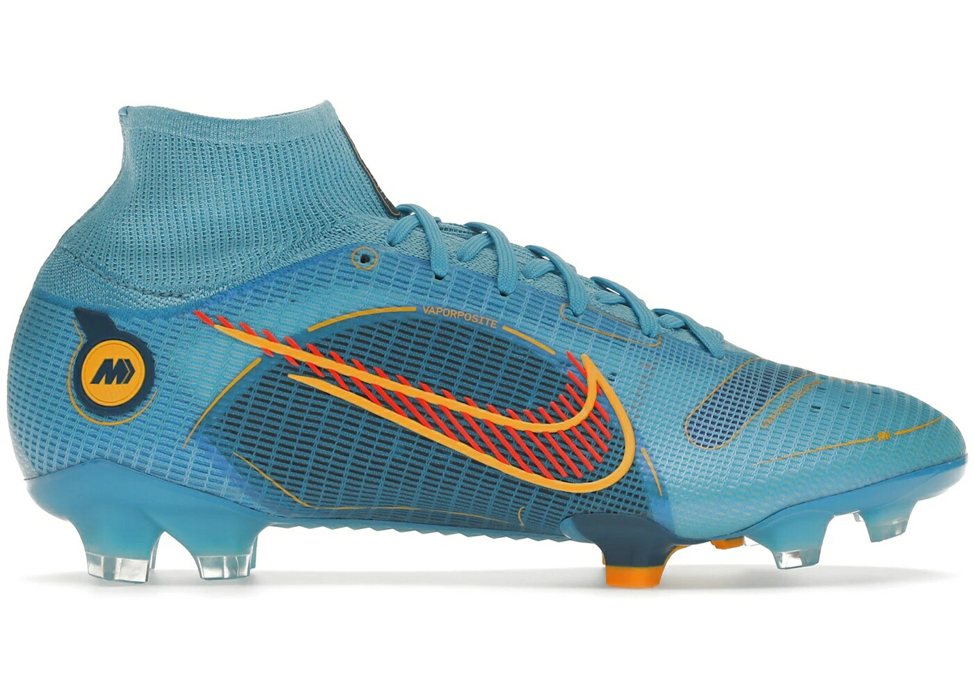 ナイキ 青色 ブルー レーザー スニーカー メンズ NIKE MERCURIAL SUPERFLY 8 FG BLUEPRINT PACK CHLORINE BLUE / CHLORINE BLUE MARINA LASER