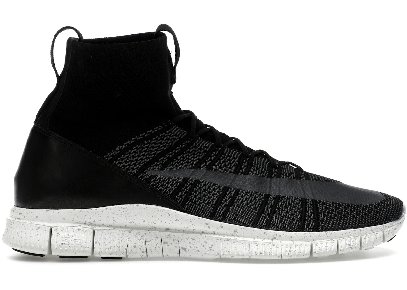 ナイキ 黒いこと 黒いこと 薄墨色 薄墨色 白いこと 白いこと スニーカー メンズ NIKE HTM SUPERFLY MERCURIAL BLACK / BLACK DARK GREY WHITE