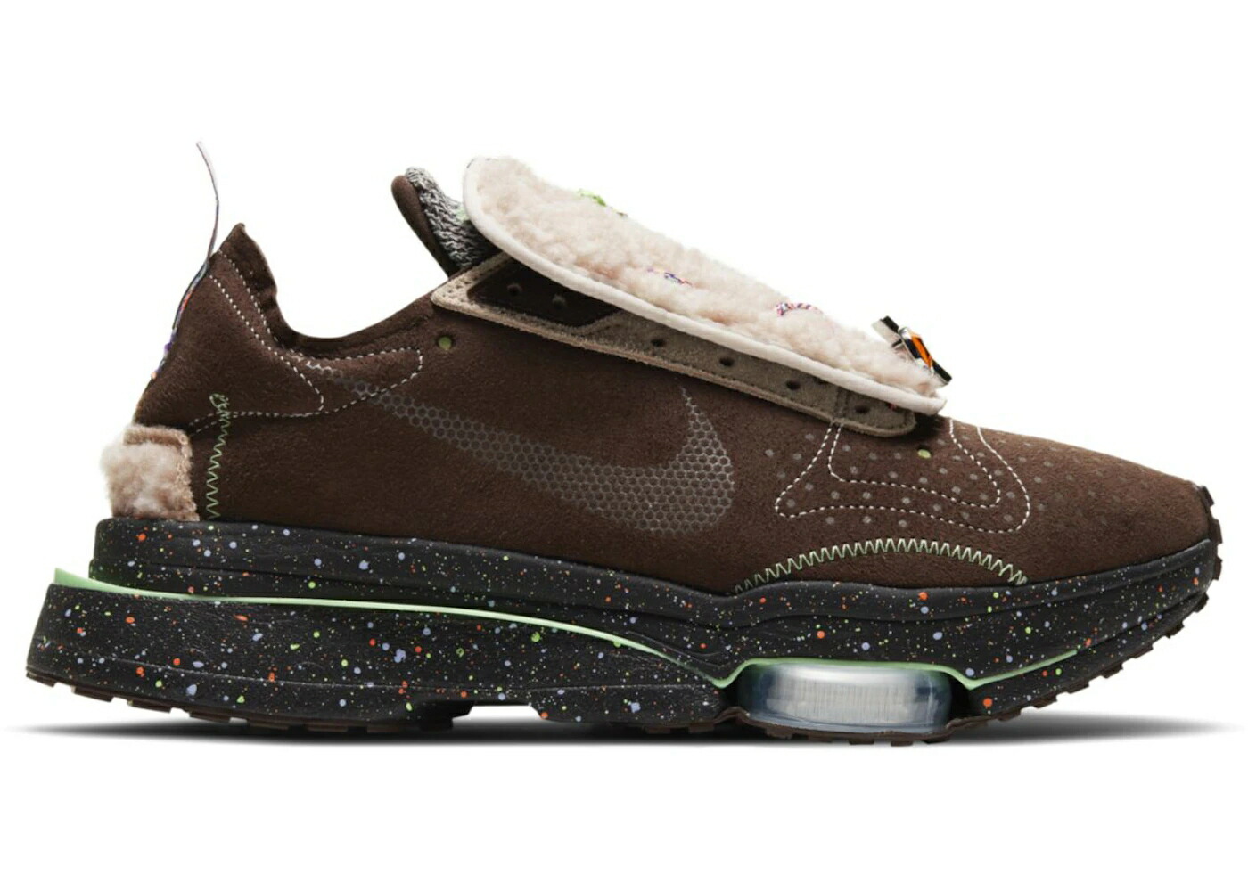 ナイキ ズーム 茶色 ブラウン 黒色 ブラック ライム WOMEN'S スニーカー レディース NIKE AIR ZOOM TYPE BAROQUE BROWN (WOMEN'S) / BAROQUE BROWN BLACK LINEN LIME