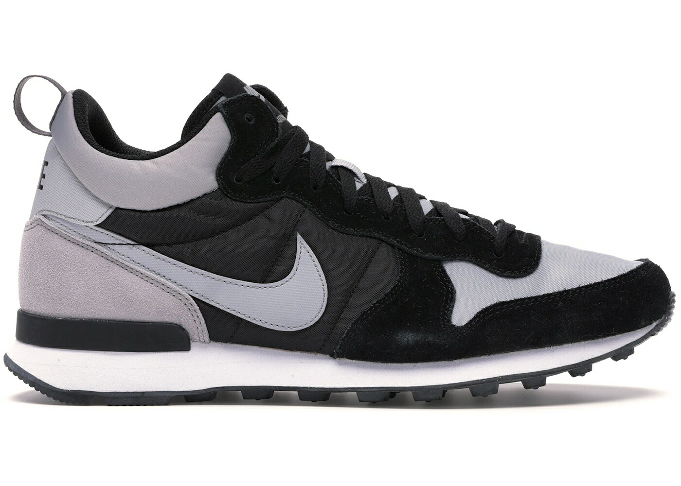 ナイキ インターナショナリスト ミッド 灰色 グレー 黒色 ブラック スニーカー メンズ NIKE INTERNATIONALIST MID WOLF GREY/WOLF GREY-BLACK-DARK GREY / WOLF GREY WOLF GREY BLACK DARK