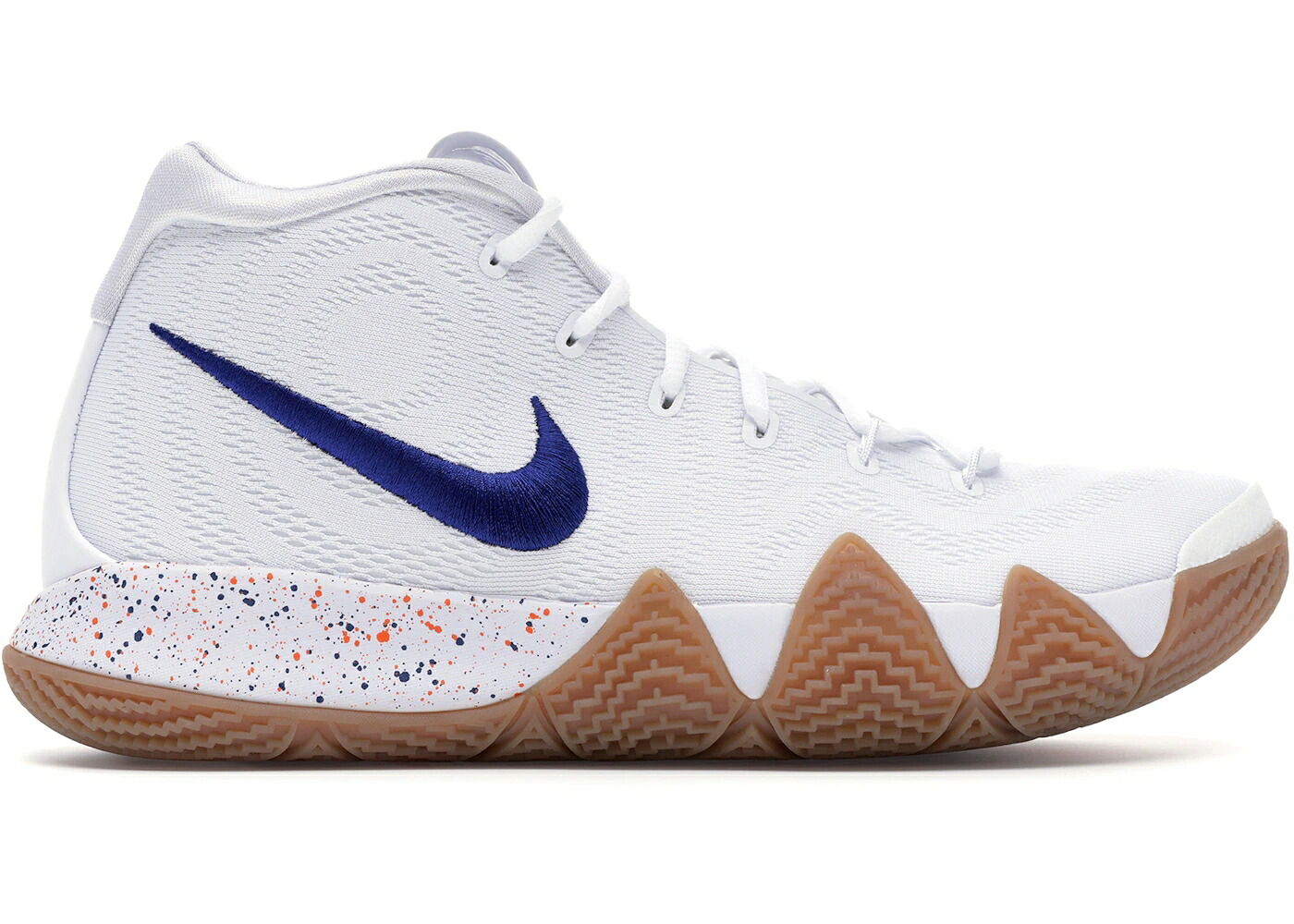 ナイキ カイリー 白いこと 白いこと スニーカー メンズ NIKE KYRIE 4 UNCLE DREW / WHITE WHITE WHITE GUM LIGHT