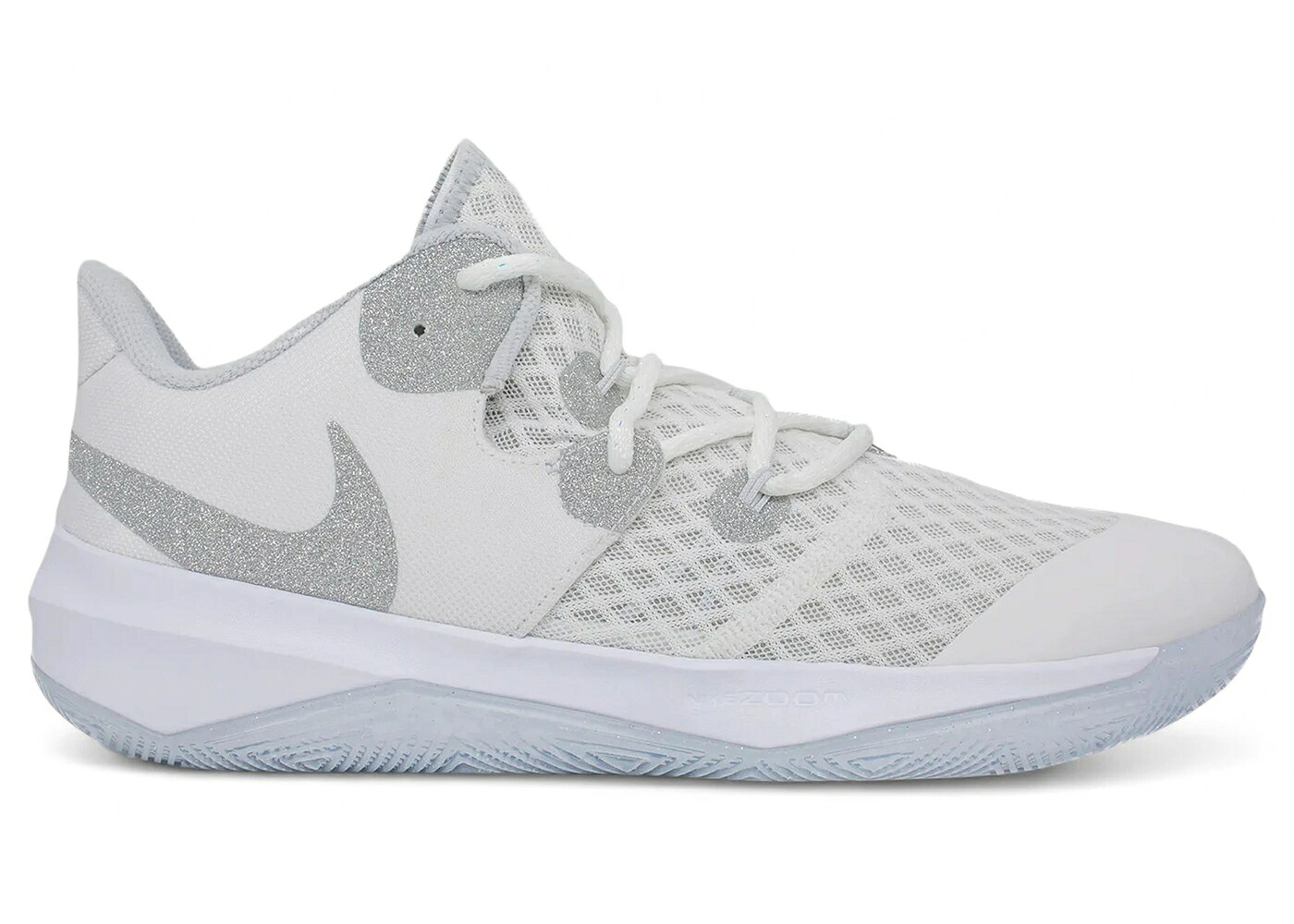 ナイキ 厚地の外套 白いこと 白いこと しろがね色 しろがね色 純一無雑 スニーカー メンズ NIKE HYPERSPEED COURT SE SUMMIT WHITE METALIC SILVER / SMMIT WHITE METALIC SILVER PURE