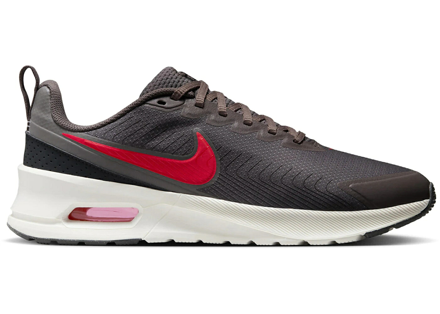 ナイキ マックス 薄墨色 薄墨色 クリムゾン エア湖マックス スニーカー メンズ NIKE AIR MAX NUAXIS CAVE STONE FLAT PEWTER DARK SMOKE GREY BRIGHT CRIMSON / CAVE STONE FLAT PEWTER DARK