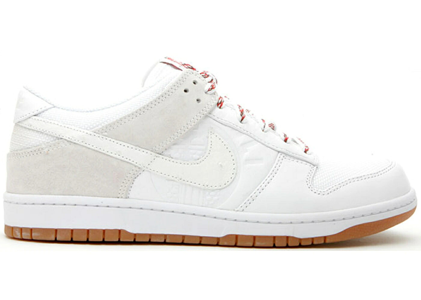 ナイキ ダンク 白色 ホワイト 茶色 ブラウン ダンクロー ST. スニーカー メンズ NIKE DUNK LOW FC PAULI / WHITE WHITE GUM MEDIUM BROWN