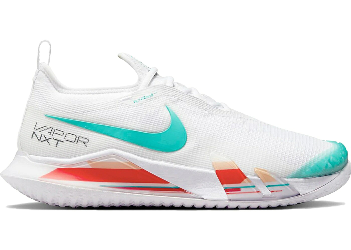 ナイキ 厚地の外套 リアクト 白いこと 白いこと 赤 赤いこと スニーカー メンズ NIKE COURT REACT VAPOR NXT HC WHITE HABANERO RED POMEGRANATE WASHED TEAL / WHITE HABANERO RED POMEGRANATE