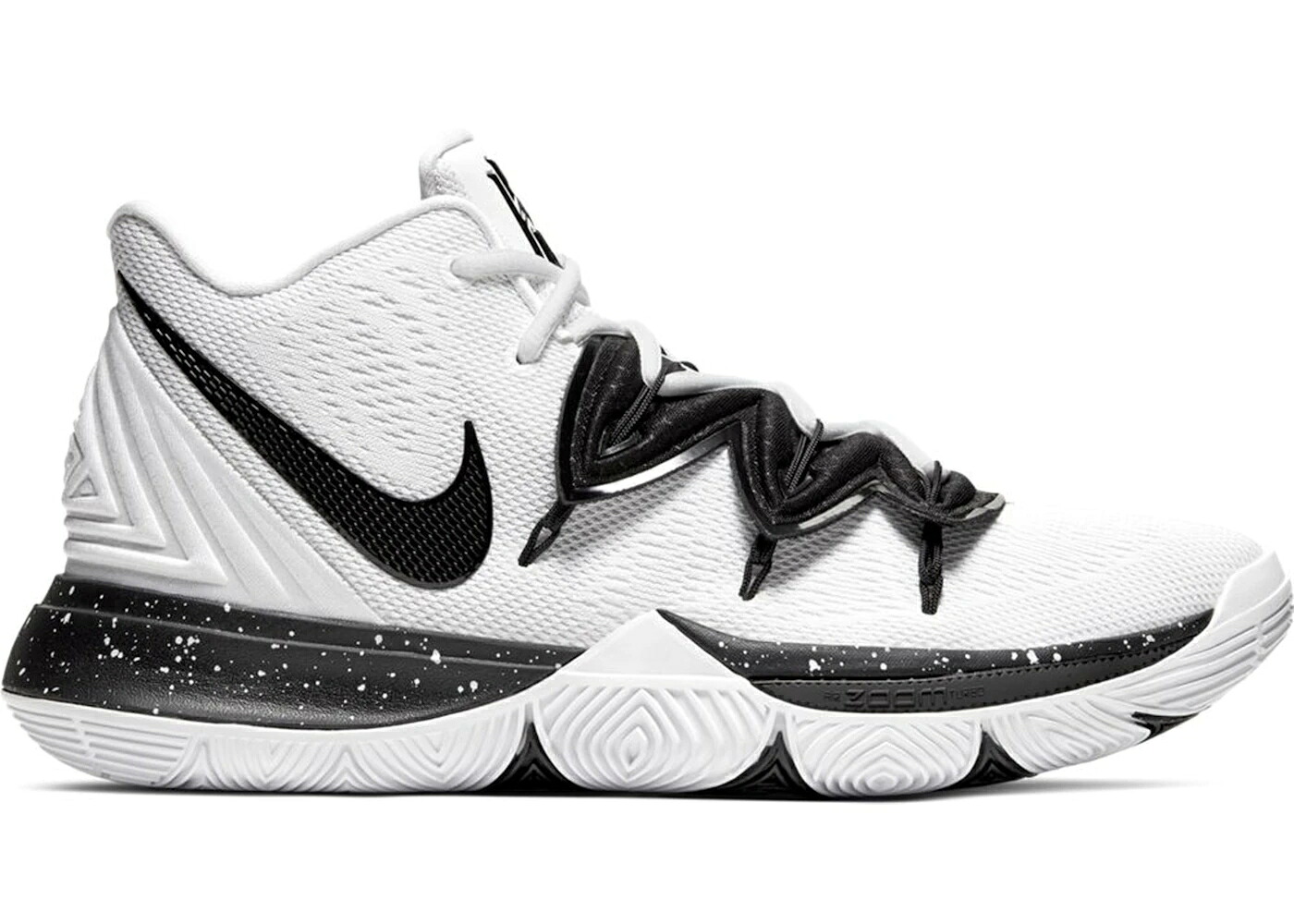 ナイキ カイリー 野球クラブ 白いこと 白いこと 黒いこと 黒いこと スニーカー メンズ NIKE KYRIE 5 TEAM WHITE BLACK / WHITE BLACK