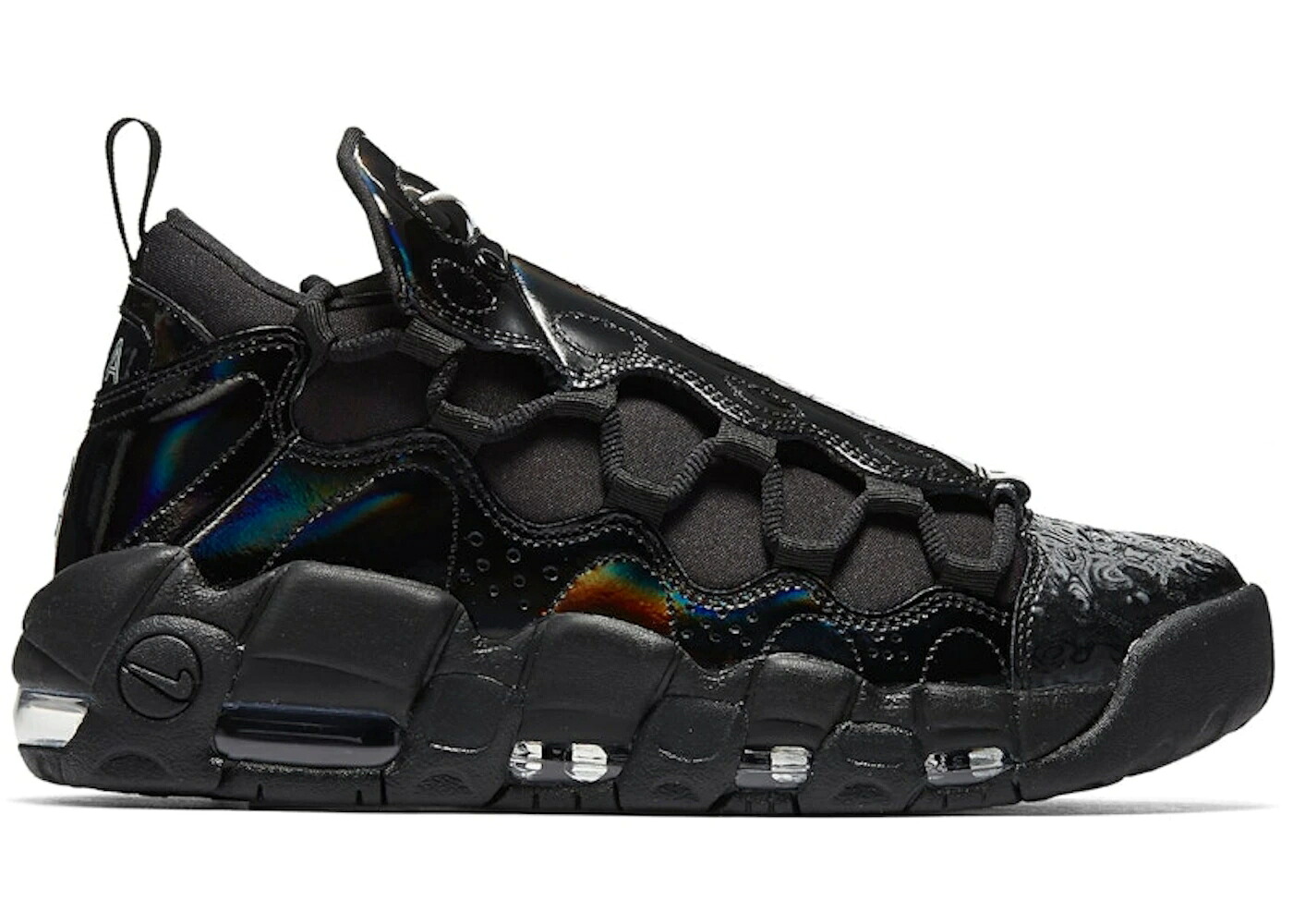 ナイキ 黒いこと 黒いこと 白いこと 白いこと エアモアマネー WOMEN\u0027S スニーカー レディース NIKE AIR MORE MONEY ALL-STAR (2018) BLACK (WOMEN\u0027S) / BLACK BLACK SUMMIT WHITE