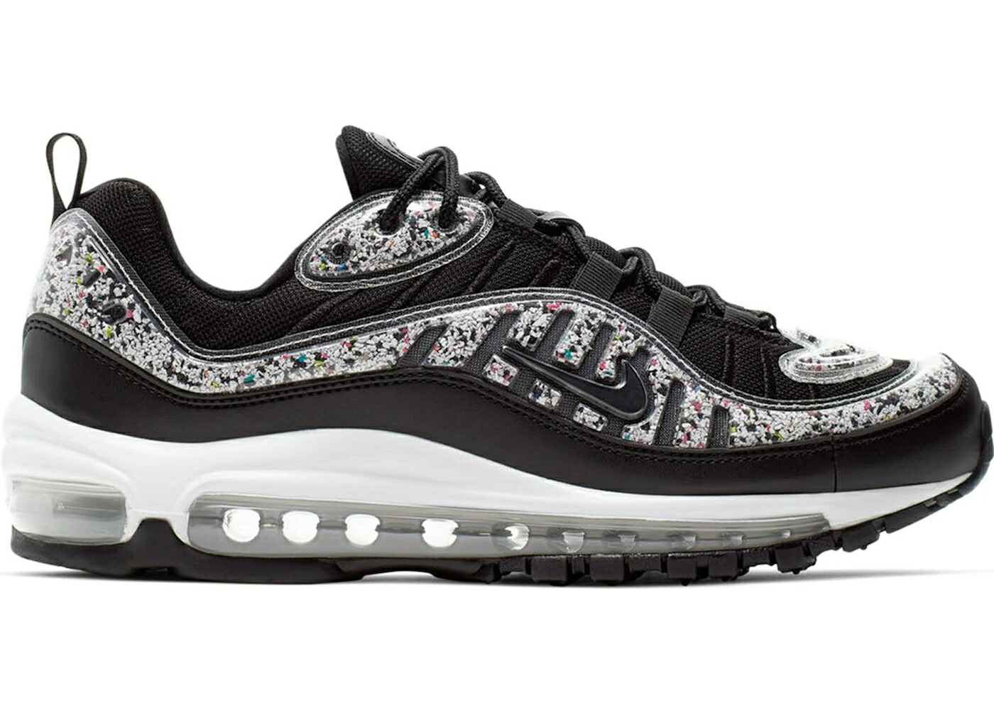 ナイキ マックス 黒いこと 黒いこと 白いこと 白いこと 大気圏マックス WOMEN\u0027S スニーカー レディース NIKE AIR MAX 98 RECYCLED BLACK WHITE (WOMEN\u0027S) / BLACK BLACK WHITE