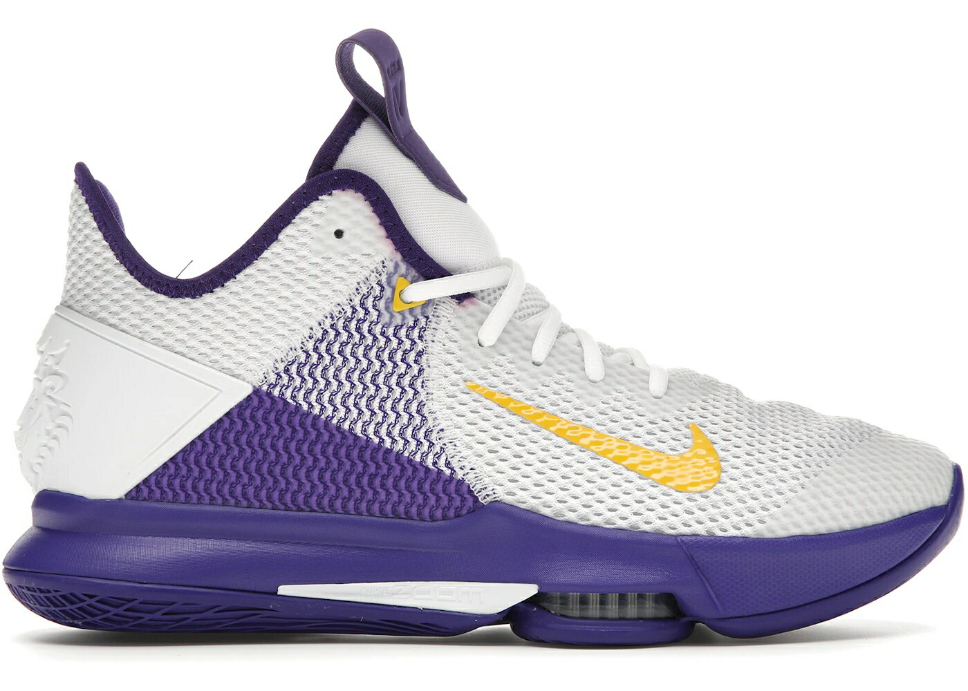 ナイキ レブロン 紫 パープル 白色 ホワイト ピュア ウィットネス スニーカー メンズ NIKE LEBRON WITNESS 4 WHITE/VOLTAGE PURPLE / WHITE VOLTAGE PURPLE PURE