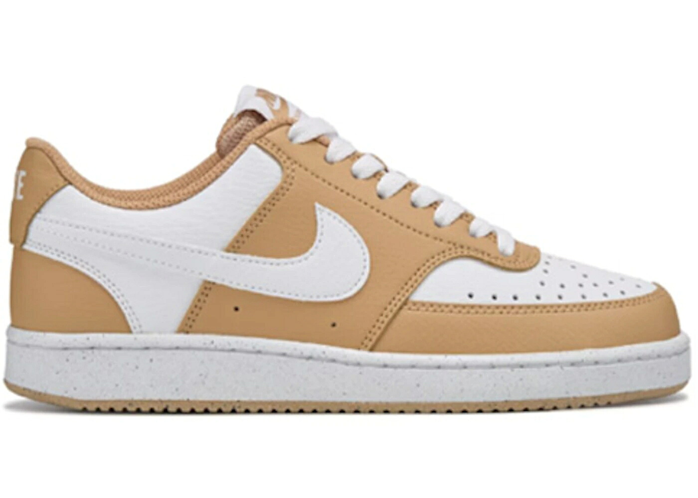 ナイキ 厚地の外套 白いこと 白いこと WOMEN\u0027S スニーカー レディース NIKE COURT VISION LOW NEXT NATURE HEMP WHITE (WOMEN\u0027S) / HEMP WHITE