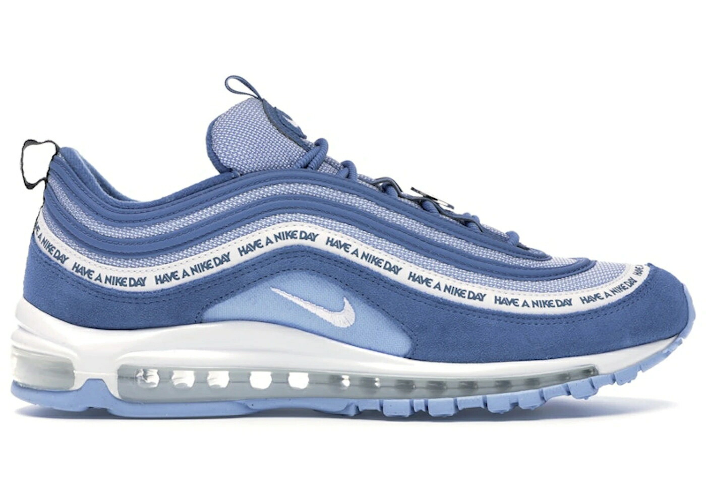 ナイキ マックス 藍色 インディゴ 白色 ホワイト エアマックス スニーカー メンズ NIKE AIR MAX 97 HAVE A DAY INDIGO STORM / INDIGO STORM WHITE ALUMINUM