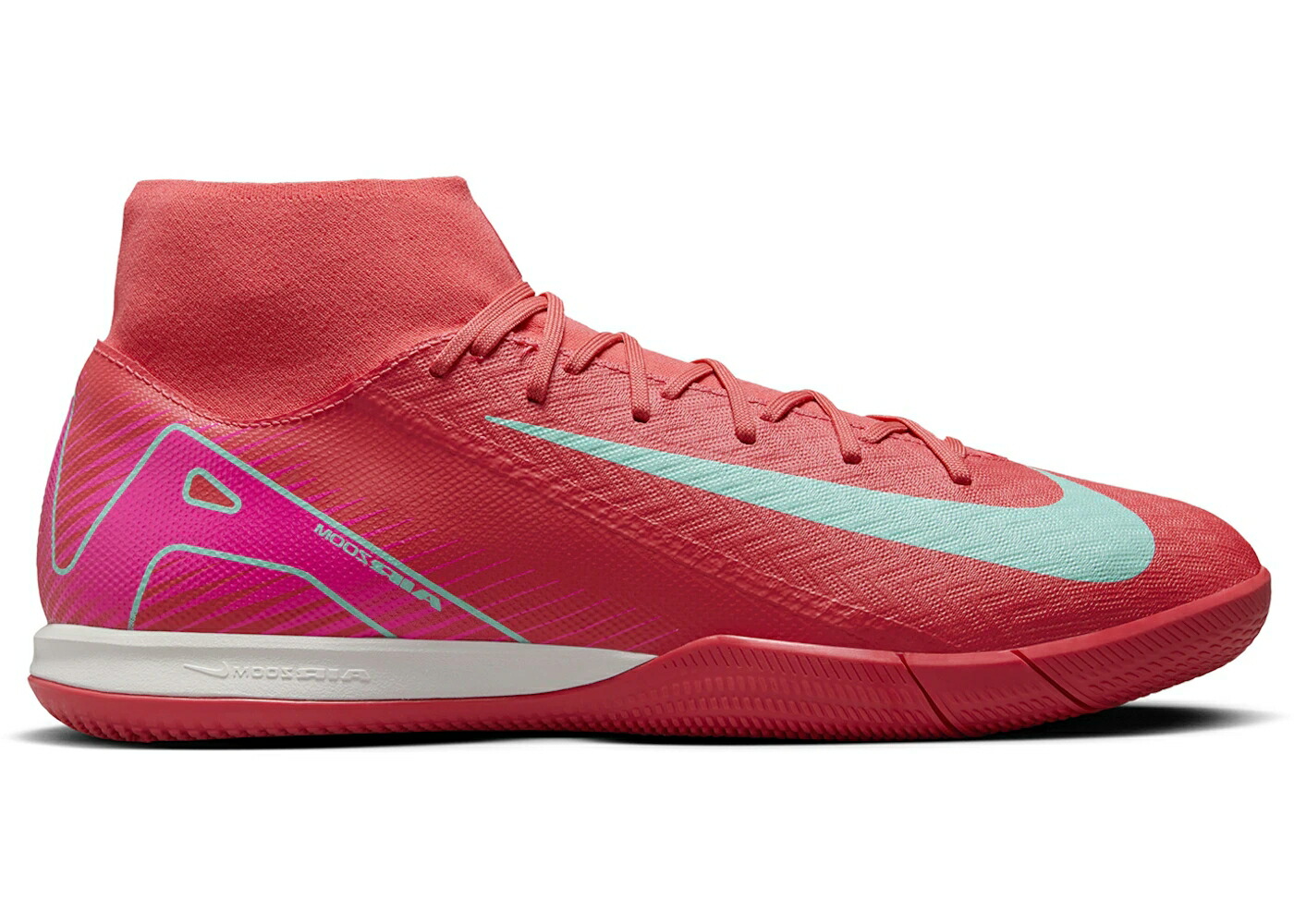 ナイキ アカデミー エナジー 緑 グリーン スニーカー メンズ NIKE MERCURIAL SUPERFLY 10 ACADEMY IC MAD ENERGY PACK / EMBER GLOW AURORA GREEN