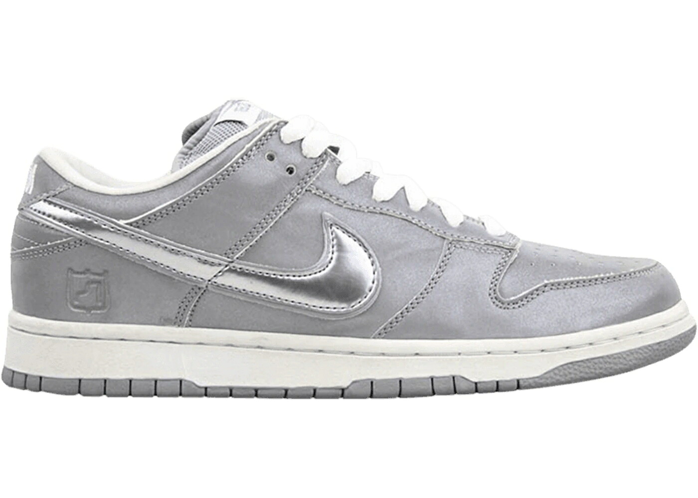 ナイキ エスビー ダンク 銀色 シルバー ダンクロー スニーカー メンズ NIKE SB DUNK LOW MEDICOM 3 / SILVER CHROME