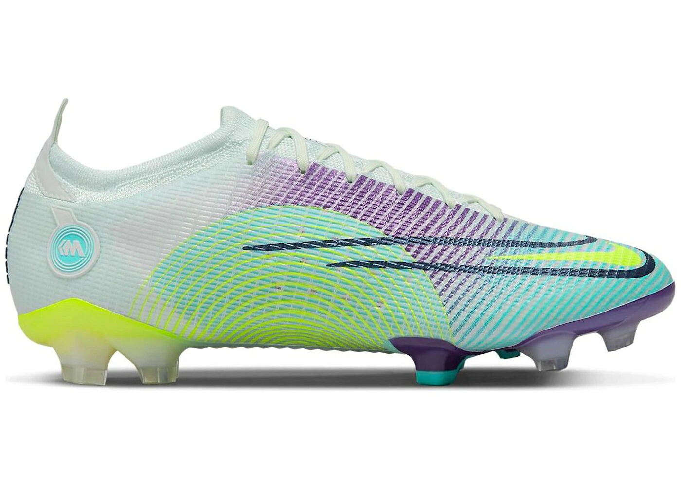 ナイキ エリート 意気ごみ す早さ 緑 緑であること 紫 パープル スニーカー メンズ NIKE MERCURIAL VAPOR 14 ELITE MDS FG DREAM SPEED / BARELY GREEN ELECTRO PURPLE