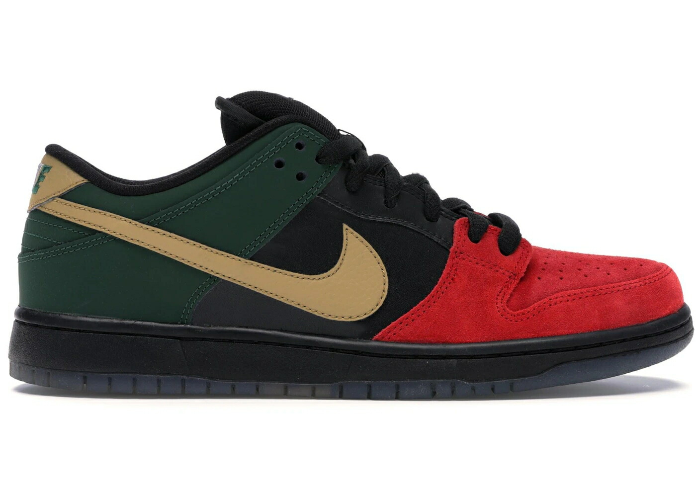 ナイキ エスビー ダンク 赤 レッド ゴールド ダンクロー スニーカー メンズ NIKE SB DUNK LOW BHM (2013) / UNVRSTY RED METALLIC GOLD GORGE