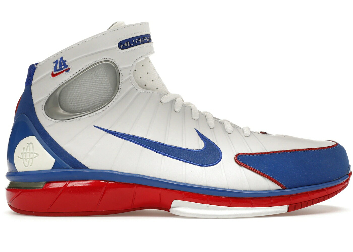 ナイキ ズーム ハラチ 白色 ホワイト 赤 レッド スニーカー メンズ NIKE AIR ZOOM HUARACHE 2K4 NBA ALL-STAR (2004) / WHITE VARSITY ROYAL VARSITY RED