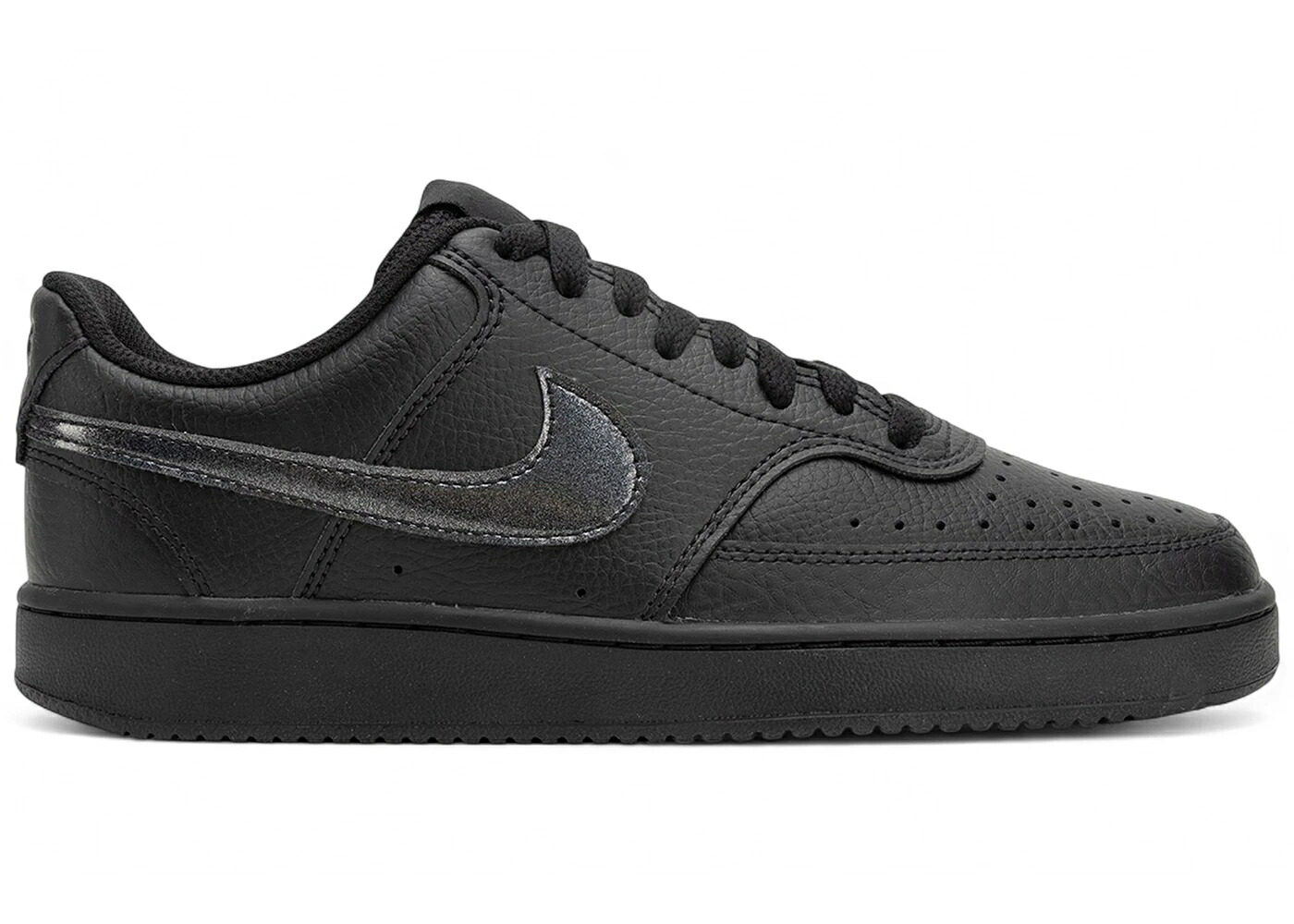 ナイキ コート 黒色 ブラック WOMEN'S スニーカー レディース NIKE COURT VISION LOW BLACK (WOMEN'S) / BLACK BLACK