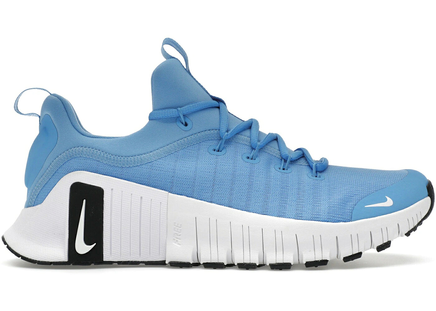 ナイキ 無償性 青味 青み 黒いこと 黒いこと 白いこと 白いこと スニーカー メンズ NIKE FREE METCON 6 結核症 UNIVERSITY BLUE / UNIVERSITY BLUE BLACK WHITE