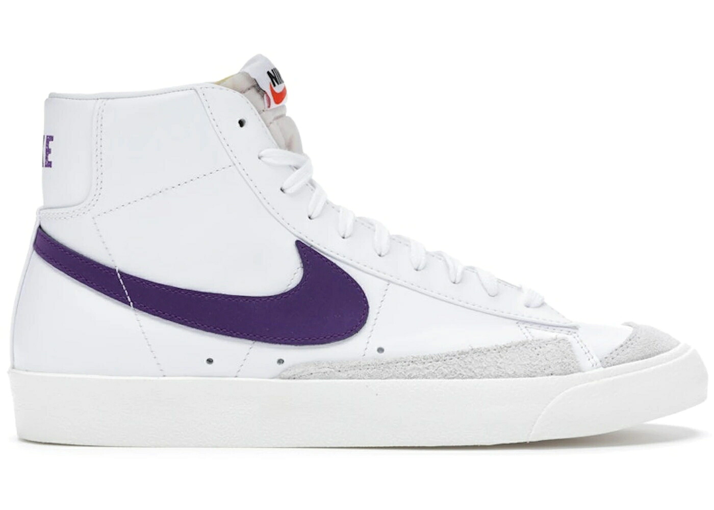 ナイキ ブレイザー ミッド ビンテージ ヴィンテージ 白いこと 白いこと 紫 パープル スニーカー メンズ NIKE BLAZER MID 77 VINTAGE WHITE VOLTAGE PURPLE / WHITE VOLTAGE PURPLE SAIL
