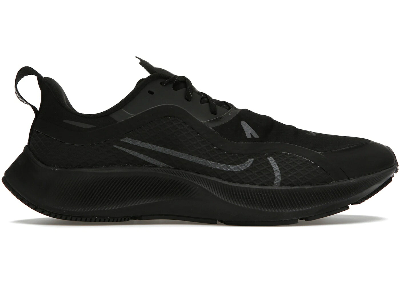 ナイキ 望遠レンズ ペガサス 黒いこと 黒いこと 望遠レンズペガサス スニーカー メンズ NIKE AIR ZOOM PEGASUS 37 SHIELD BLACK ANTHRACITE / BLACK ANTHRACITE