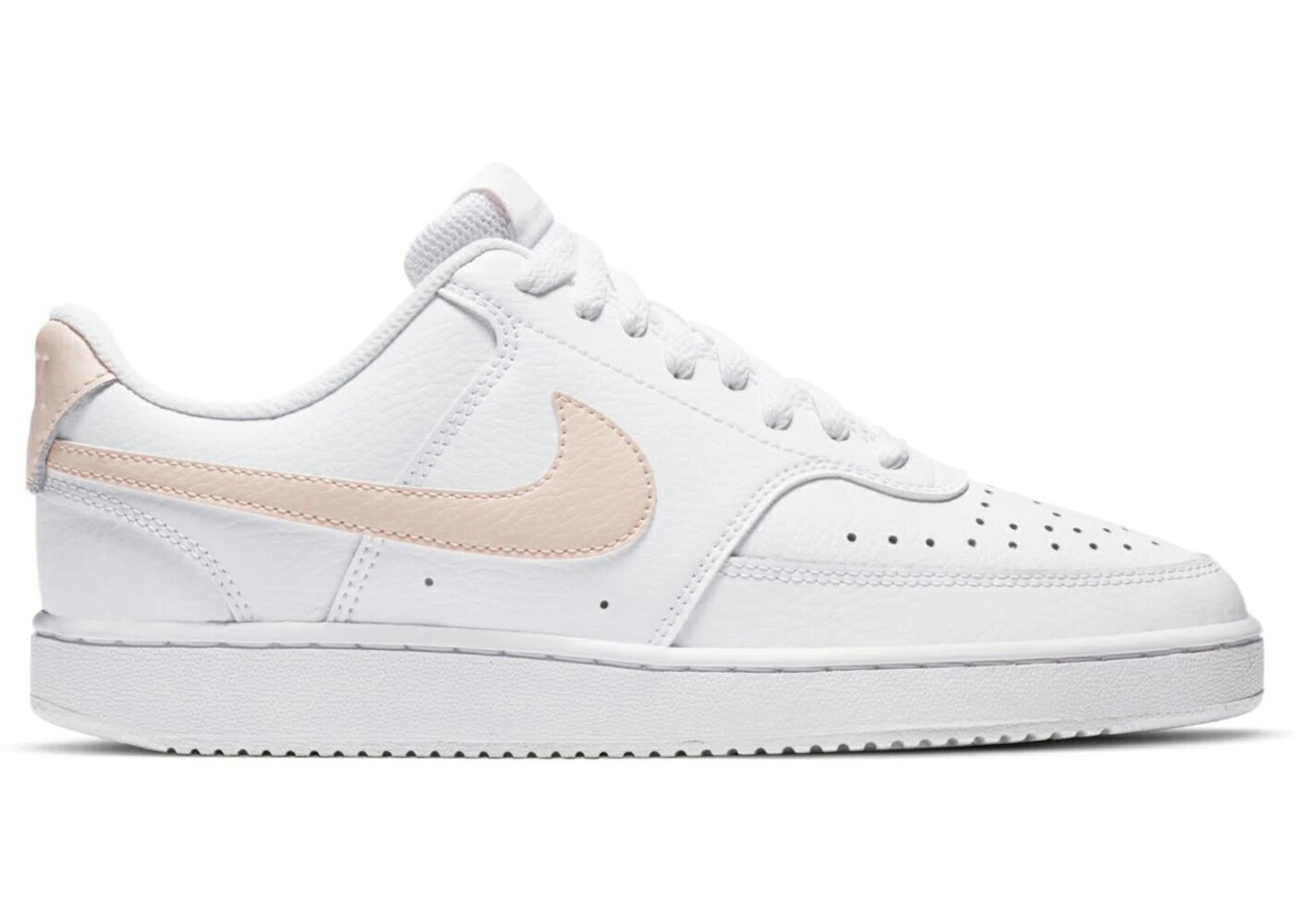 ナイキ コート 白色 ホワイト WOMEN スニーカー レディース NIKE COURT VISION LOW WASHED CORAL (WOMEN) / WHITE WASHED CORAL