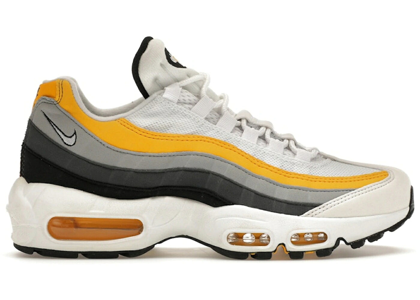 ナイキ マックス 白色 ホワイト 灰色 グレー エアマックス スニーカー メンズ NIKE AIR MAX 95 WHITE AMARILLO DARK GREY / WHITE AMARILLO DARK GREY WHITE